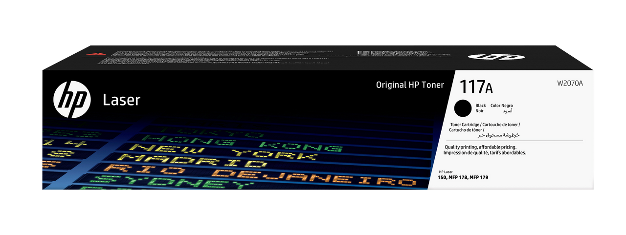 HP 117a Original Black Laserjet Toner For HP Laser 150: HP Laser Mfp 178:179