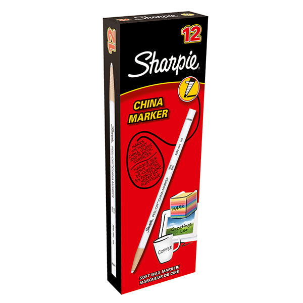 SHARPIE China Marker White EACH