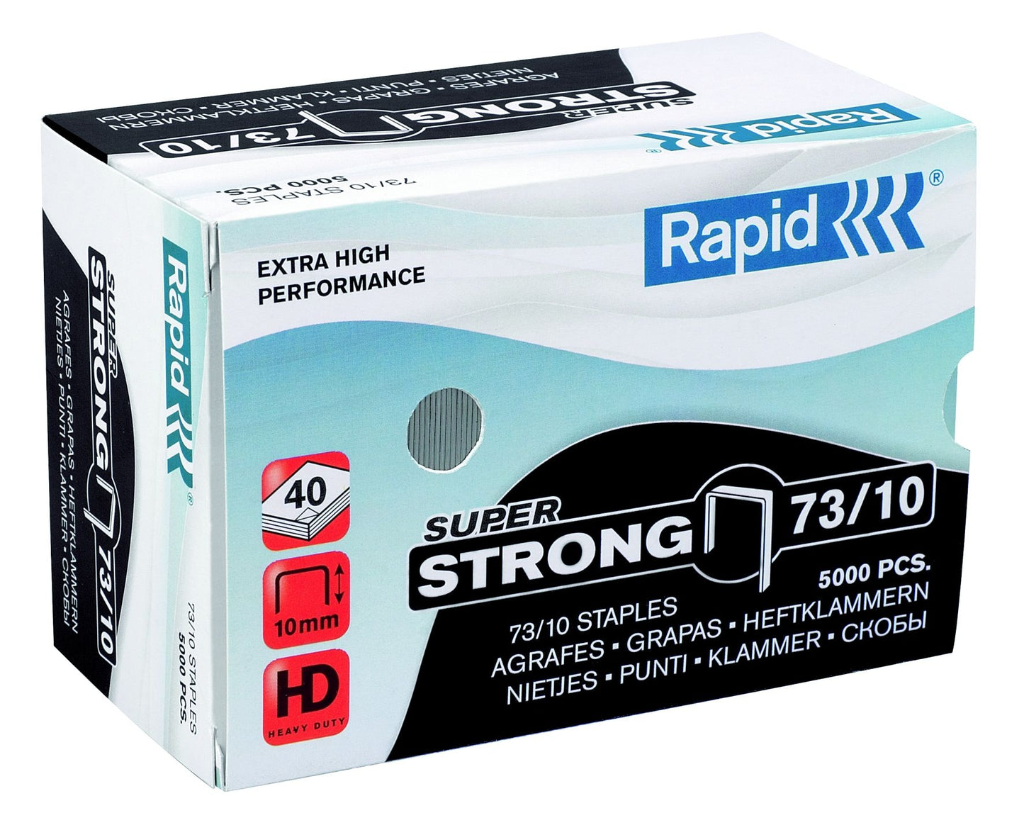 RAPID Tacker Staples - 73/10 - (Box 5000)