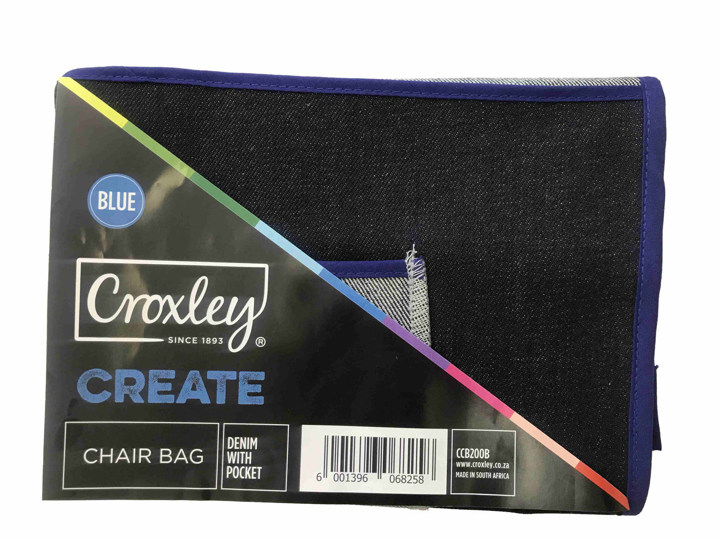 CROXLEY Chairbag Denim Blue 445mm x450mm