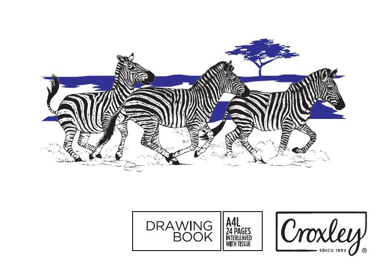 CROXLEY JD203  24 Page A4 Landscape Pack of 20