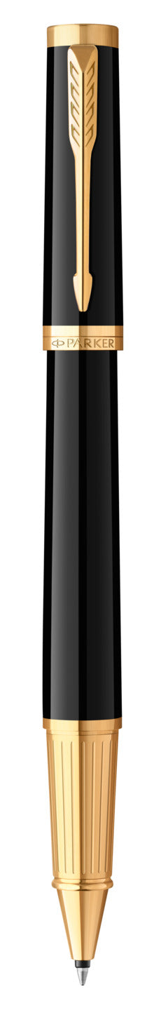 PARKER Ingenuity Rollerball Pen - Black Gold Trim