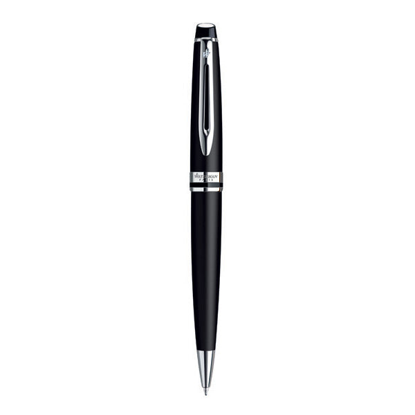 WATERMAN Expert  Ballpoint Pen - Matte Black Chrome Trim