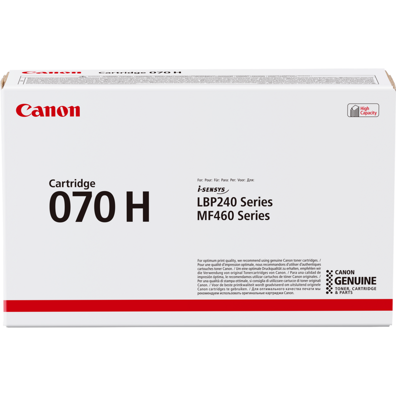Canon 070H High Capacity Toner Cartridge (Black)