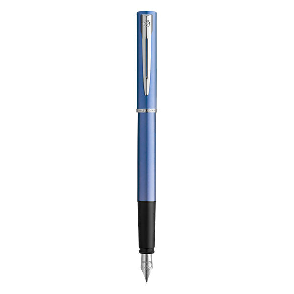 WATERMAN Allure Fountain Pen - Blue Chrome Trim