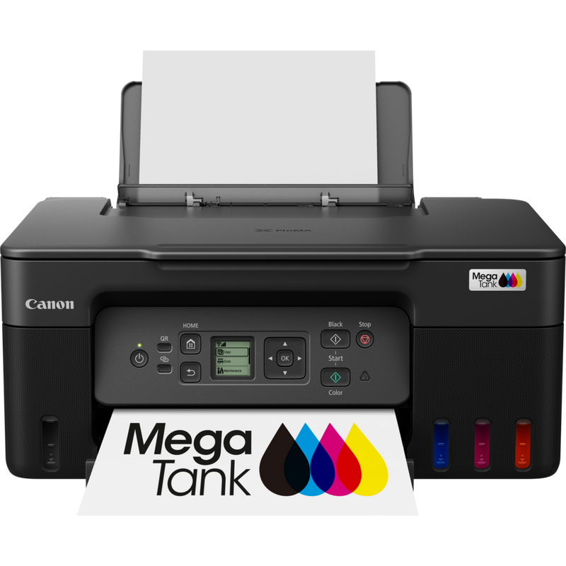 Canon PIXMA G3470 A4 MFP 3-in-1 Continuous Ink Printer - Black