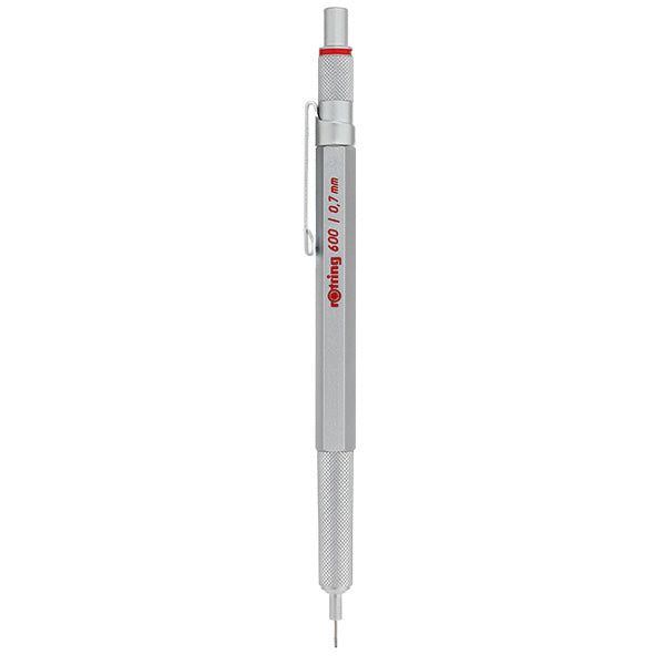 rOtring Rapid 600 Silver Mechanical Pencil 0.7mm