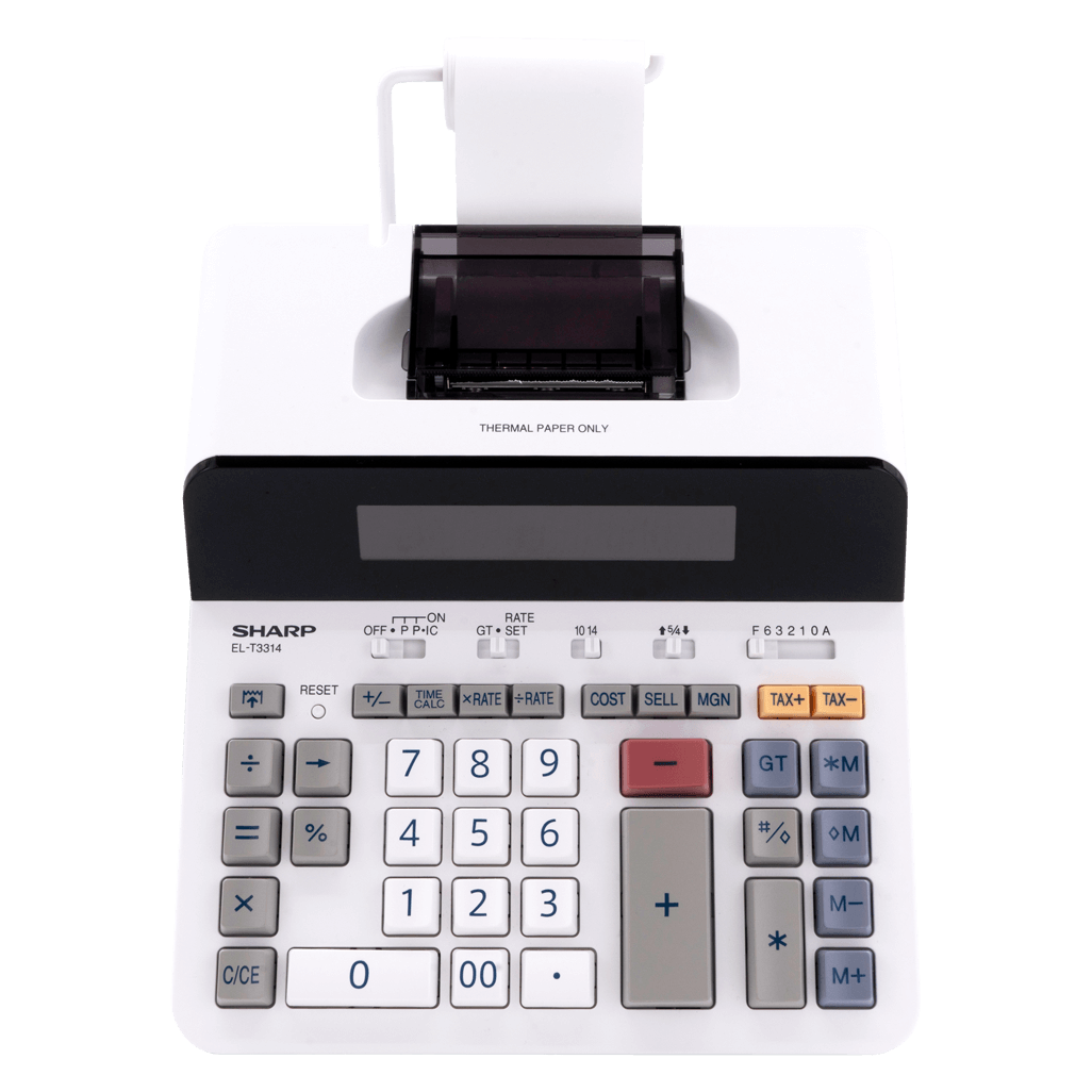 Sharp EL-T3314 Printing Calculator