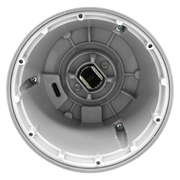 Base view of FINAMILL rechargeable grinder - Stone, showcasing the charging port and interior design.