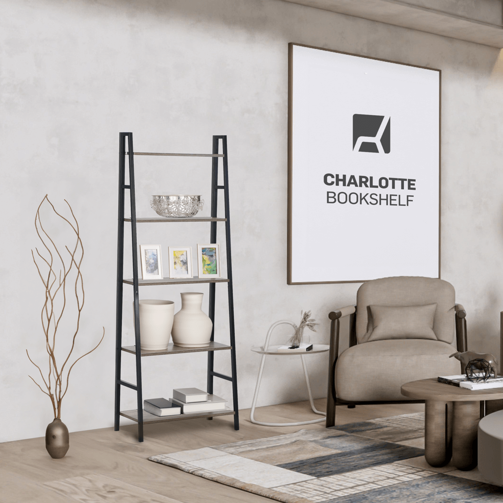 Everfurn Charlotte Bookshelf