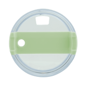 Clear lid for Boden Stark 1200ml Travel Mug in green, featuring a grip and a hole for easy access.