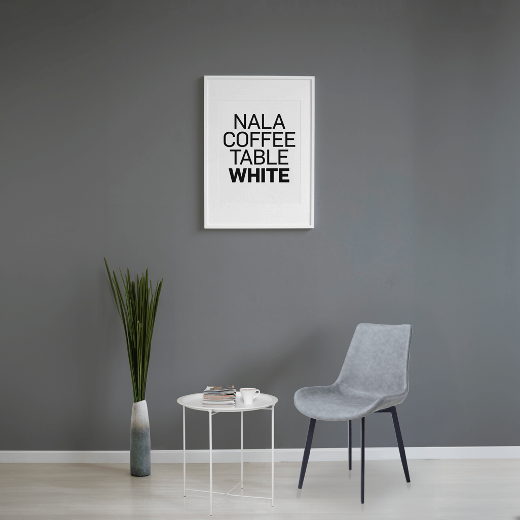 Everfurn Nala Side Table White