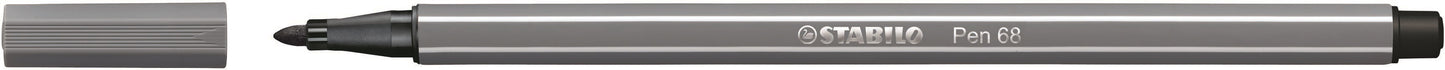 STABILO Pen 68 Dark Grey Each