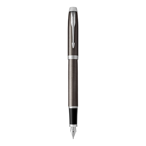 PARKER IM Fountain Pen - Dark Espresso Chrome Trim