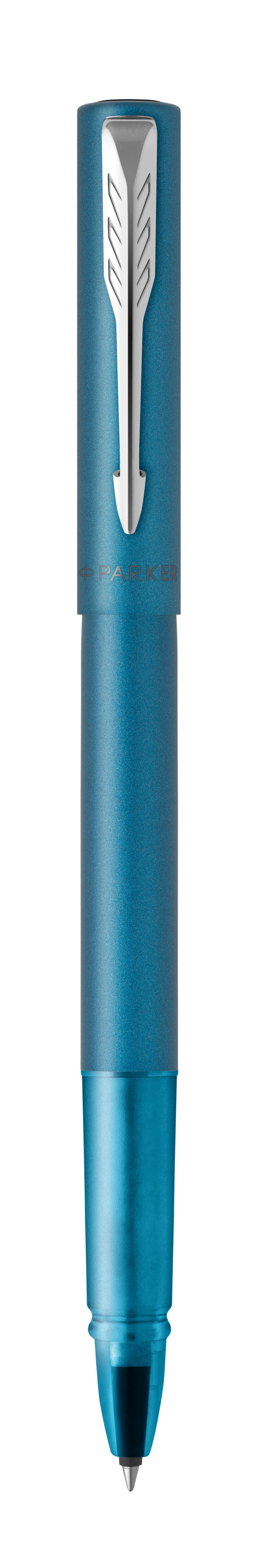 PARKER Vector XL Rollerball Pen - Teal Chrome Trim