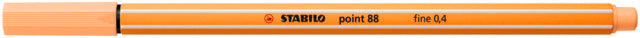 STABILO Point 88 Fineliner Light Orange