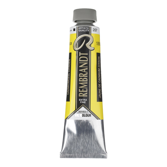 ROYAL TALENS REMBRANDT Oil - 40Ml Tube (Cadmium Yellow Lemon) (Box Of 3 Tubes)