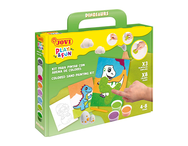 JOVI Sand Painting Kit - Dinosaurs