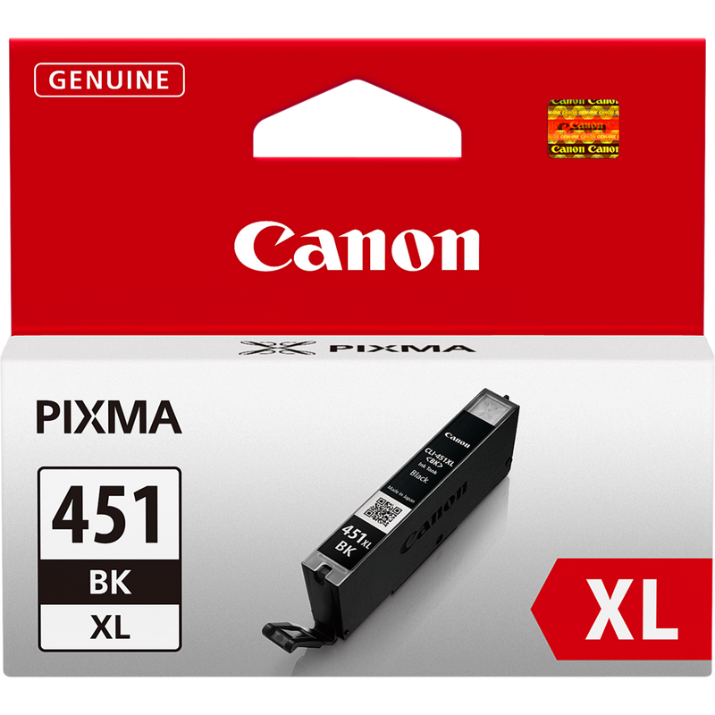 CANON INK CARTRIDGE CLI-451 H/YIELD BLACK