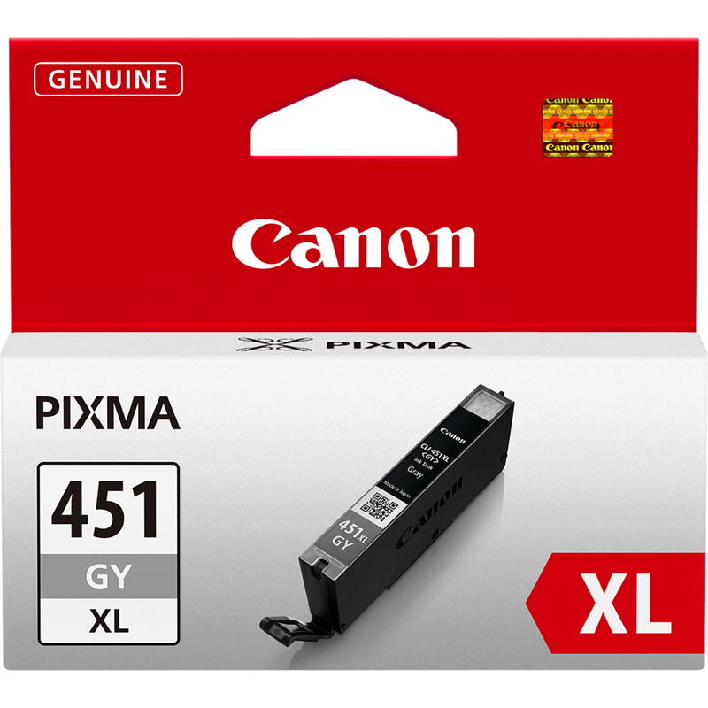 CANON INK CARTRIDGE CLI-451 H/YIELD GREY