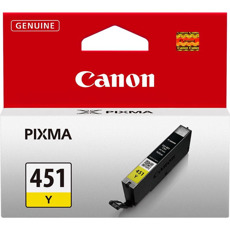 CANON INK CARTRIDGE CLI-451 YELLOW