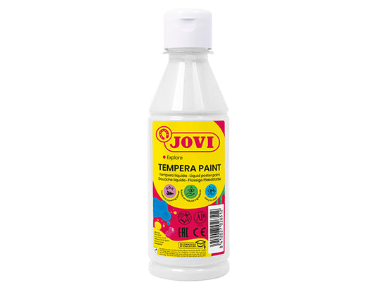 JOVI Tempera Poster Paint 250 ml - White