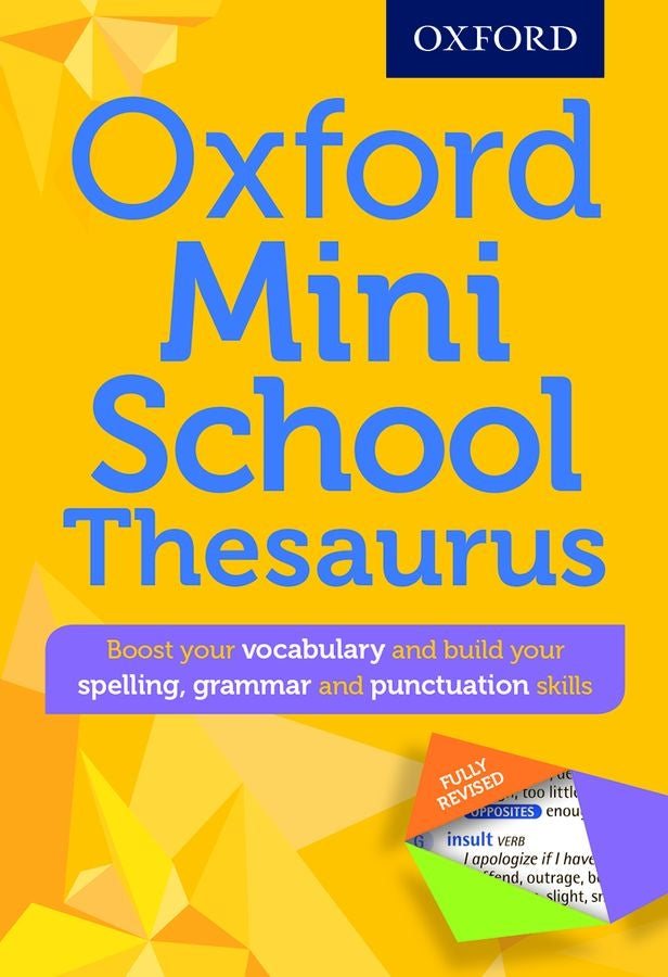 OXFORD Mini School Thesaurus 5th Edition Flexi