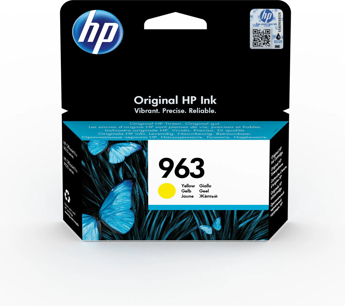 HP 963 Original Yellow Ink Cartridge