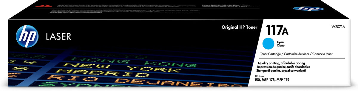 HP 117a Original Cyan Laserjet Toner
