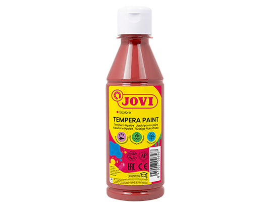 JOVI Tempera Poster Paint 250 ml - Brown