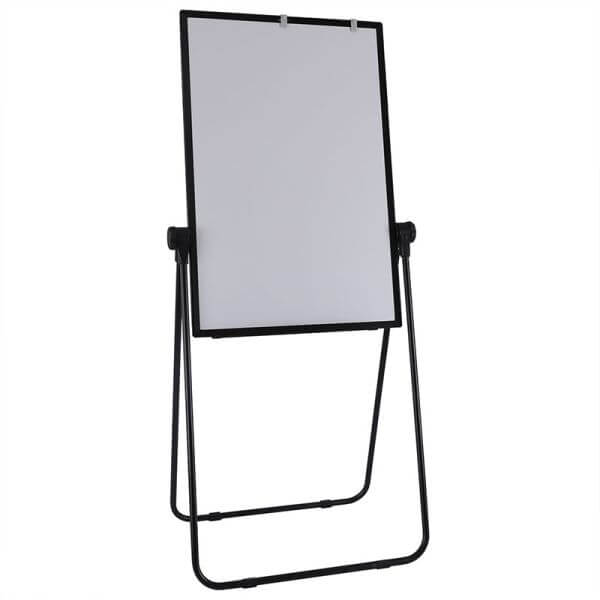 Double Sided Whiteboard Flipchart Easel 600 x 900mm Stand