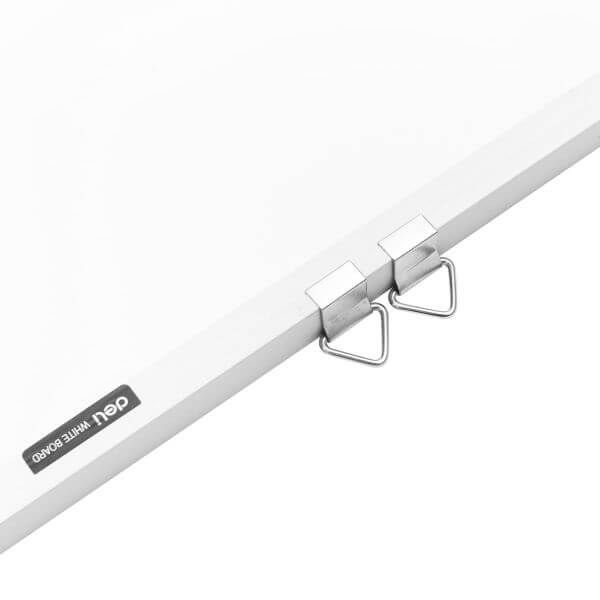 Magnetic Whiteboard 450×600mm With Aluminum Frame ABS corner. Hangable