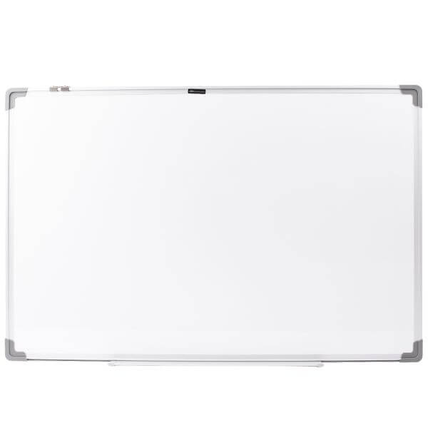 Magnetic Whiteboard 600×900mm With Aluminum Frame ABS corner. Hangable