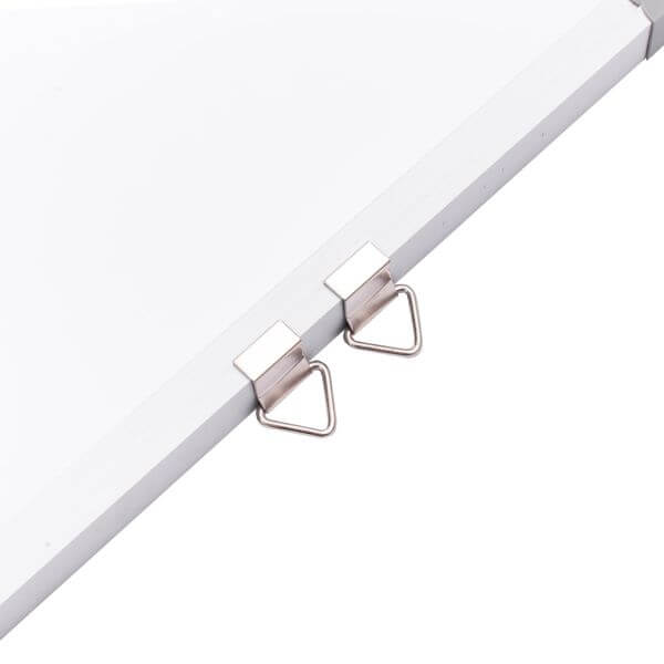 Magnetic Whiteboard 900×1200mm With Aluminum Frame ABS corner. Hangable