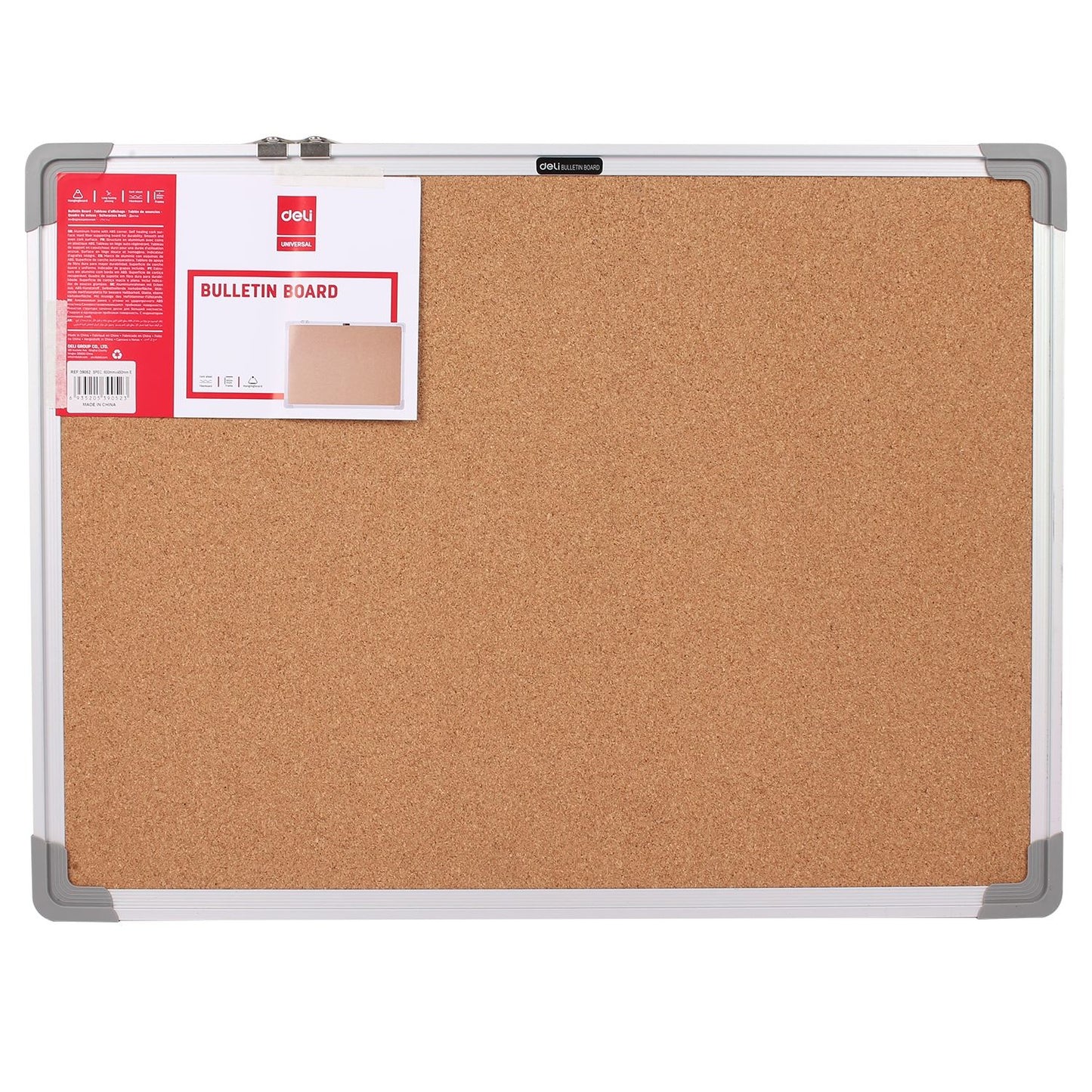 Bulletin Cork Board With Aluminum Frame 450×600mm