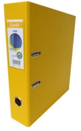 BANTEX Lever Arch File - 70mm PVC (Yellow)