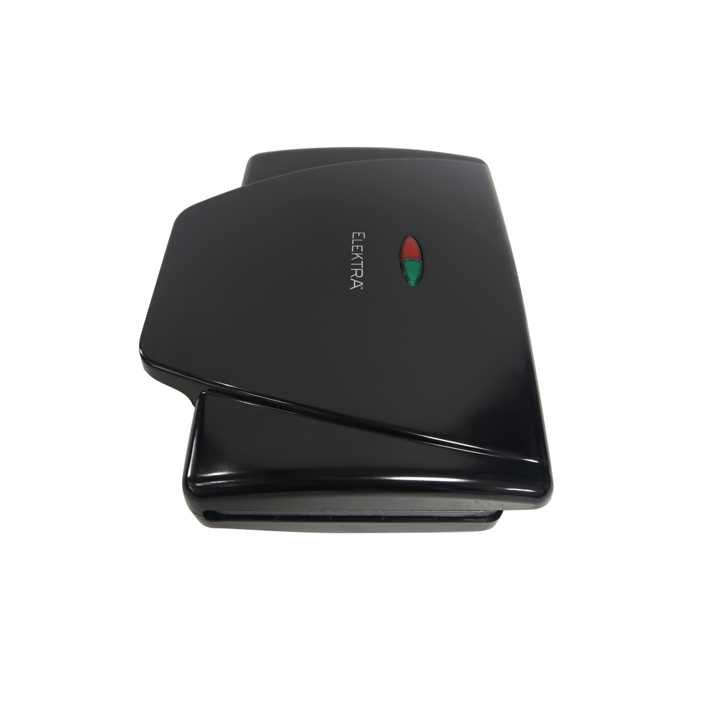 Elektra 2 Slice Grill in sleek black design, perfect for quick and easy cooking at home.