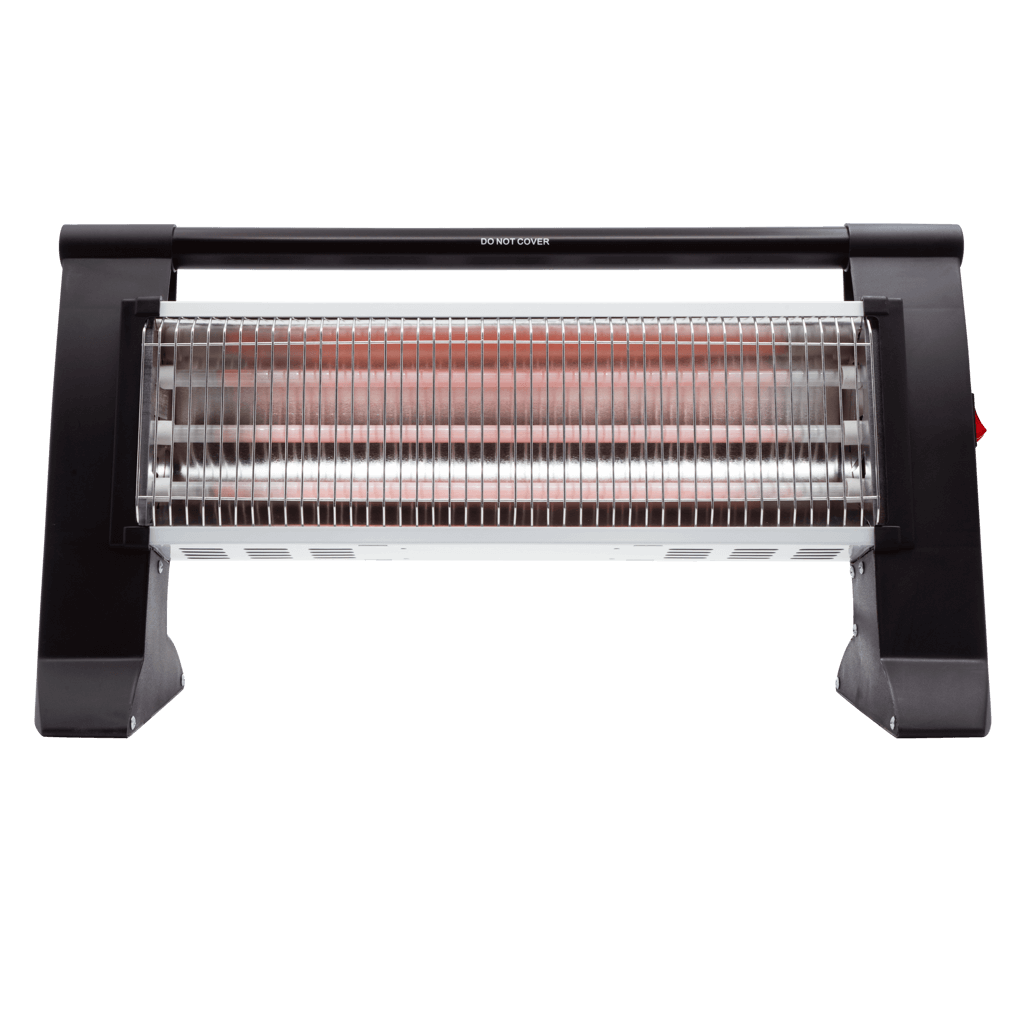 Elektra 3 Bar Heater with safety features and compact design, ideal for small spaces and easy mobility.