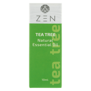 Zen Tea Tree Essential Oil, 10ml bottle, perfect for relaxation and stress reduction in any room.