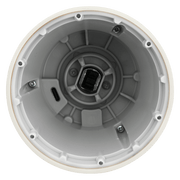 Inside view of the FINAMILL rechargeable grinder in soft cream color, showcasing its design and mechanism.
