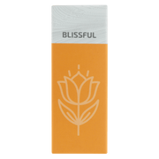 Zen Oil Blissful packaging with floral design, ideal for promoting relaxation and well-being.