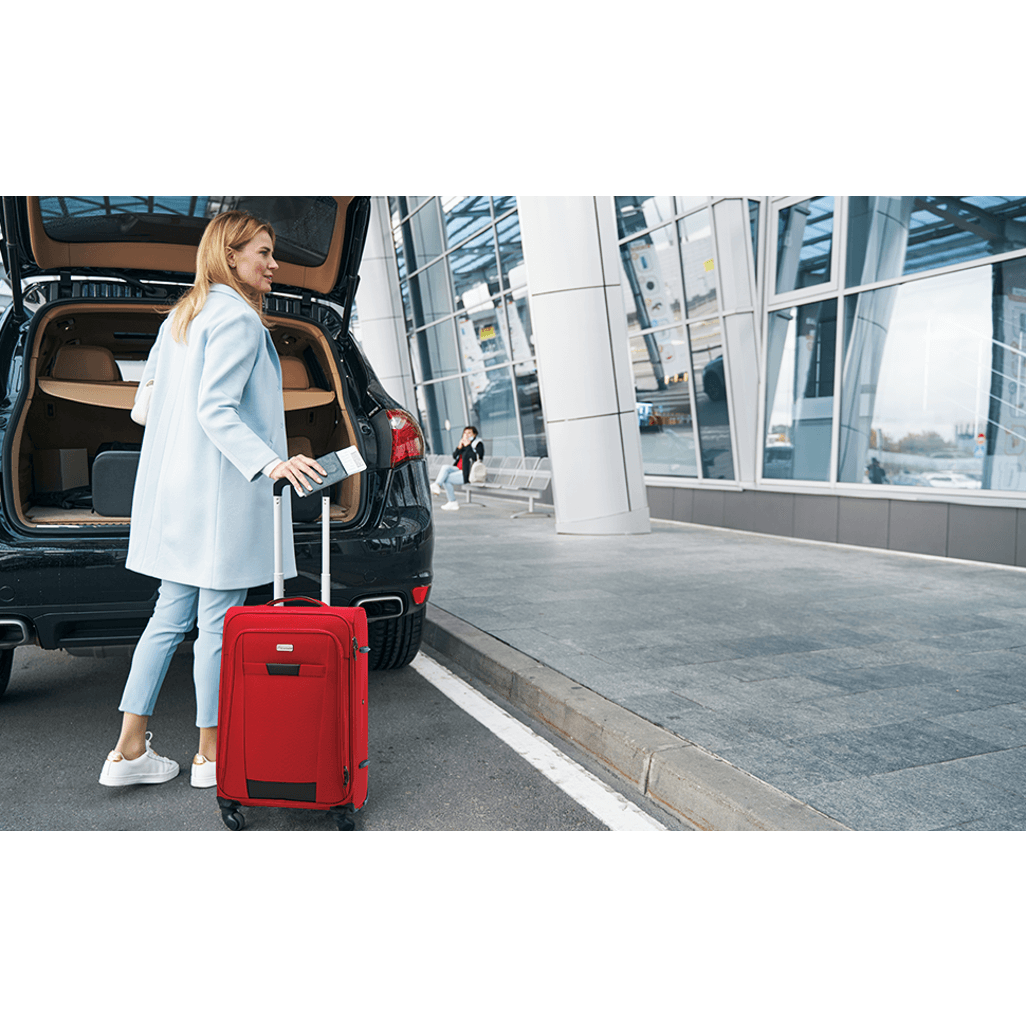 Travelwize Arctic 65cm 4-wheel spinner trolley case Red