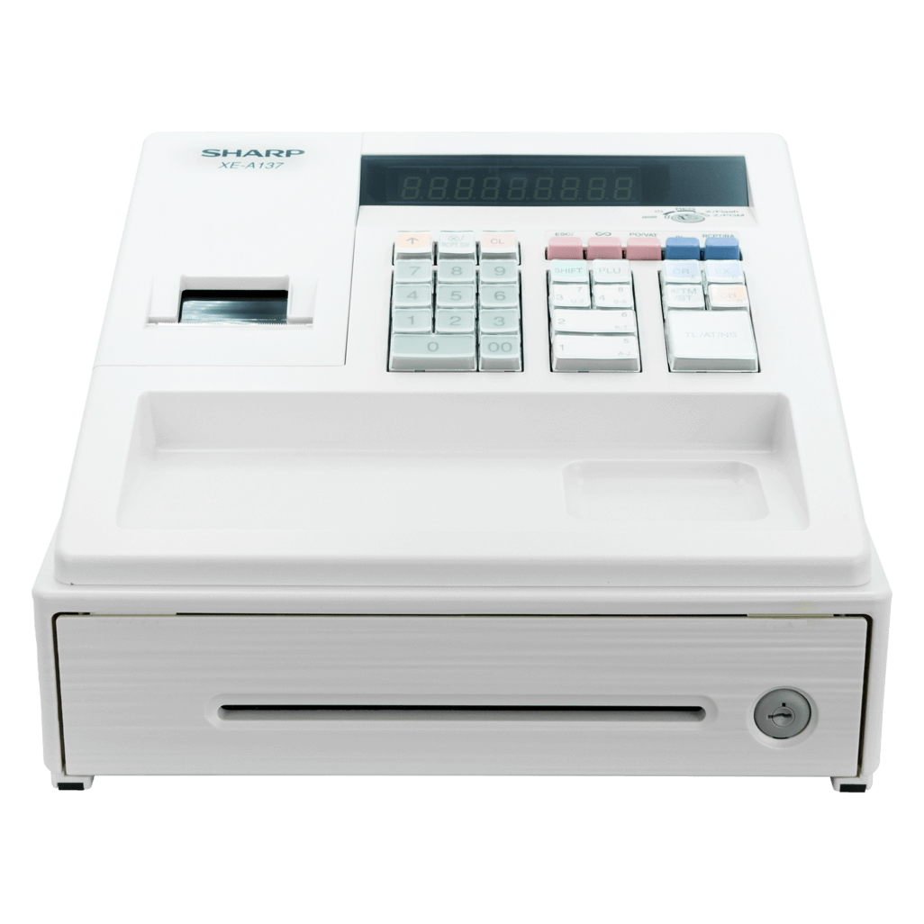Sharp XE-A137-WH Cash register