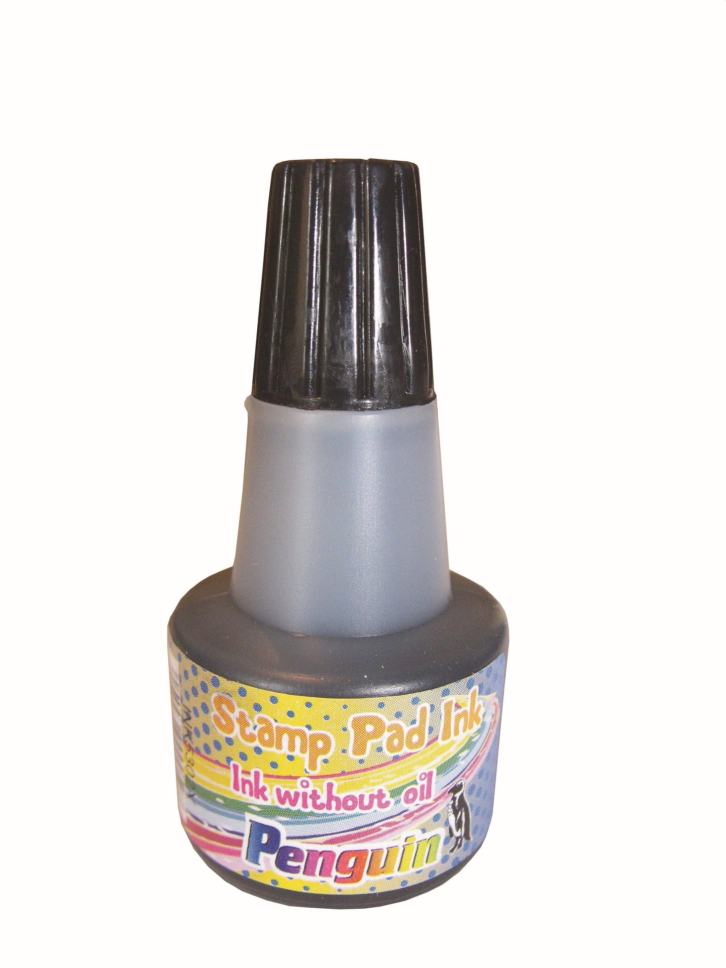 PENGUIN Stamp Pad Ink - 30ml (Black) (Pack of 20)