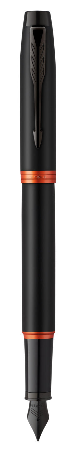 PARKER IM Professional Vibrant Rings Fountain Pen  - Flame Orange
