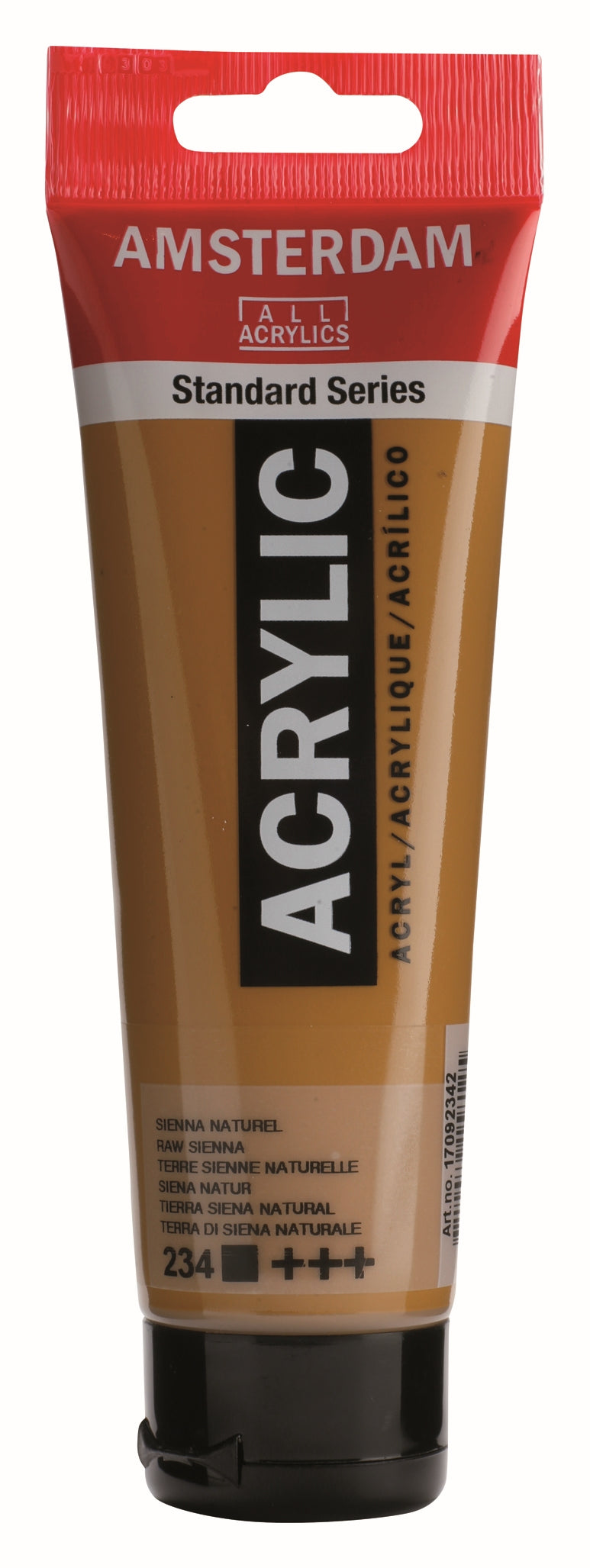 ROYAL TALENS AMSTERDAM Acrylic Colour - 120ml Tube (Raw Sienna)