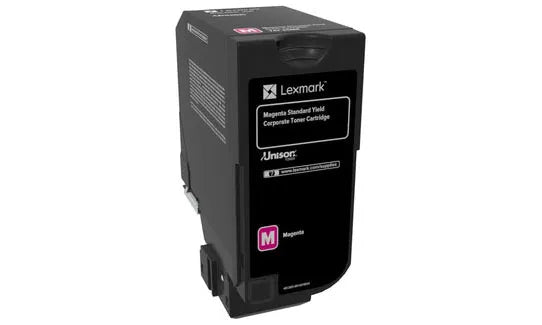 LEXMARK 74C5SME MAGENTA CARTRIDGE