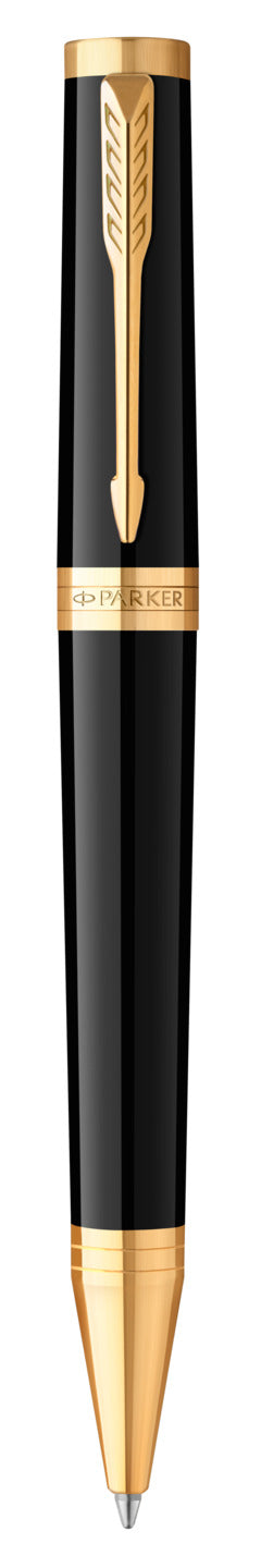 PARKER Ingenuity Ballpoint Pen - Black Gold Trim