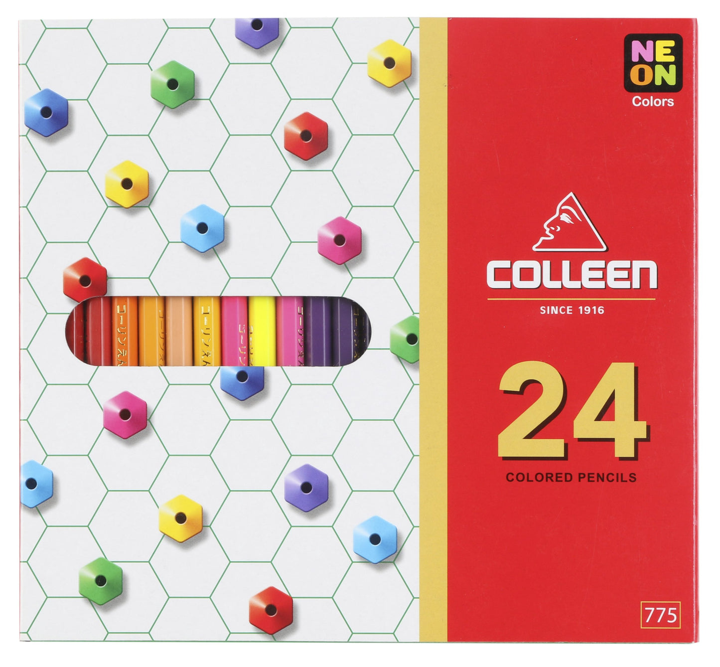 COLLEEN Assorted Pencil Colours 24's
