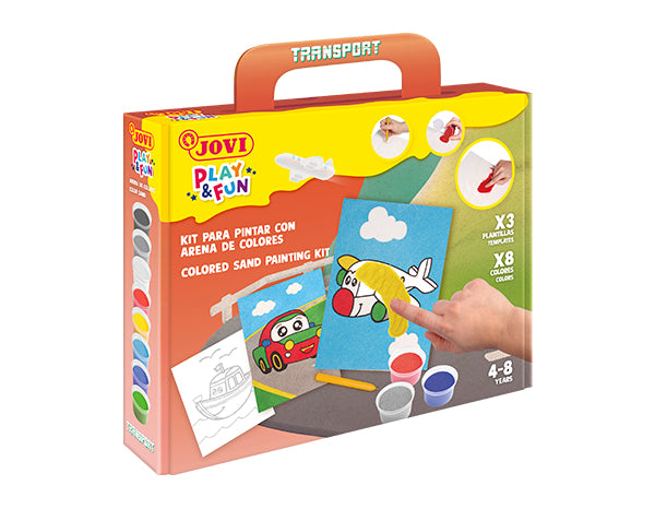 JOVI Sand Painting Kit - Transport